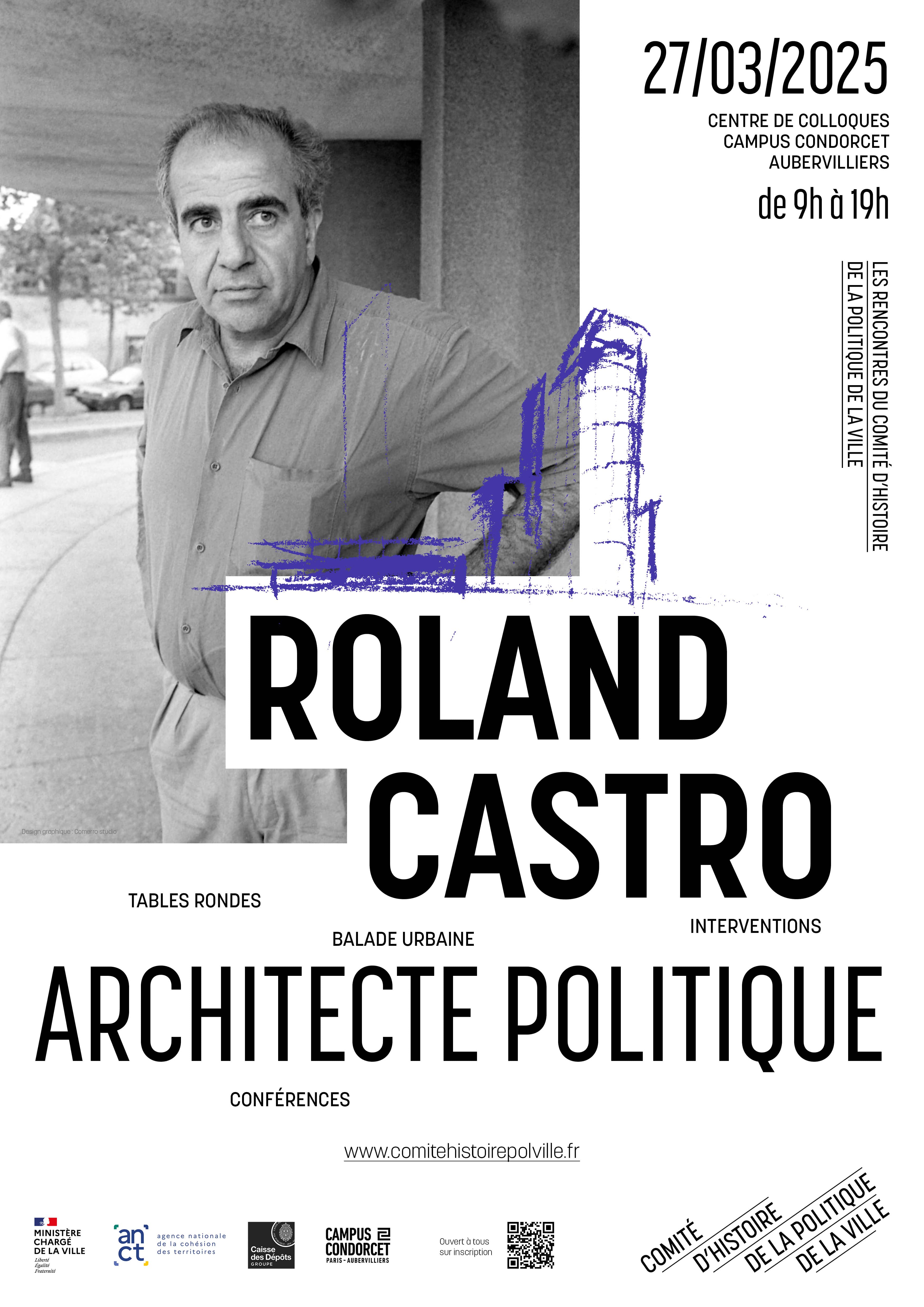 Affiche - Roland Castro, architecte polique