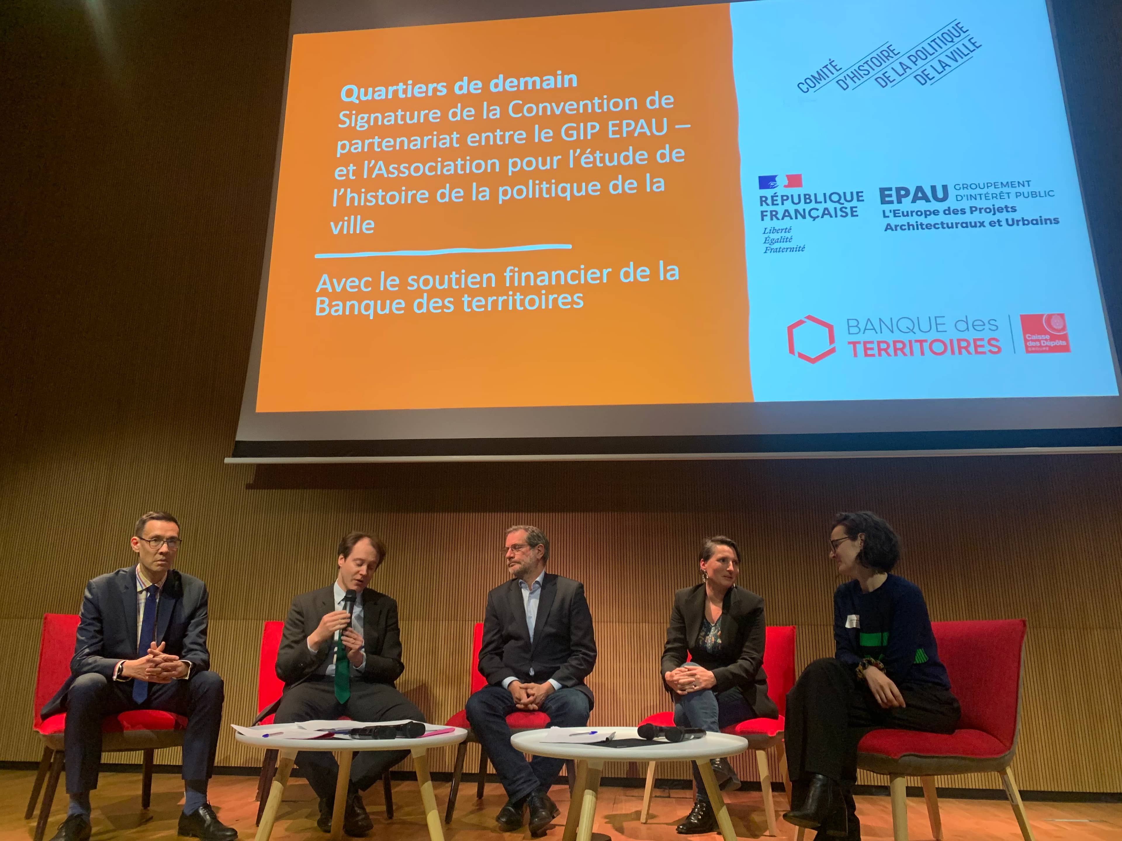 Signature de la convention, le 27 mars 2025