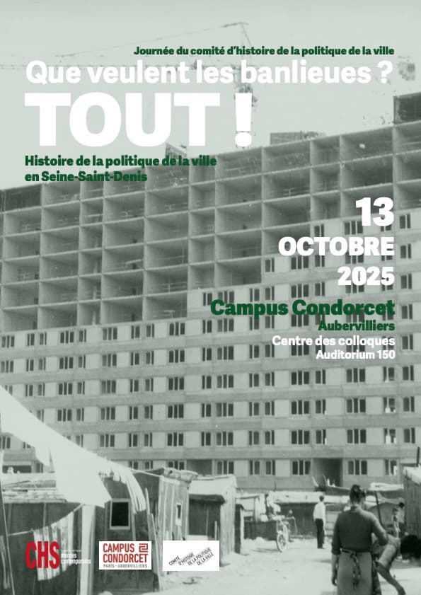 Histoire de la politique de la ville et de sa gouvernance en Seine Saint Denis.